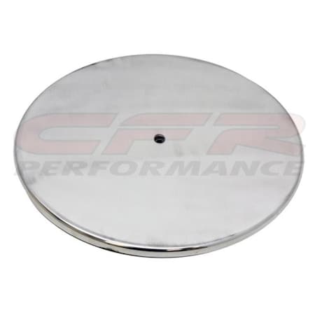Cfr Performance CFR HZ-6801-T-POL 14 in. Round Polished Aluminum Air Cleaner Top Smooth - Chevy; Ford & Mopar HZ-6801-T-POL